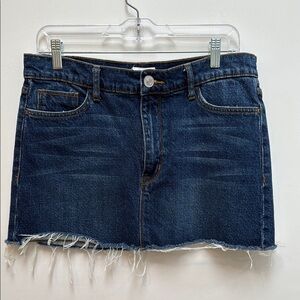 Hudson Jeans Indigo Denim Skirt